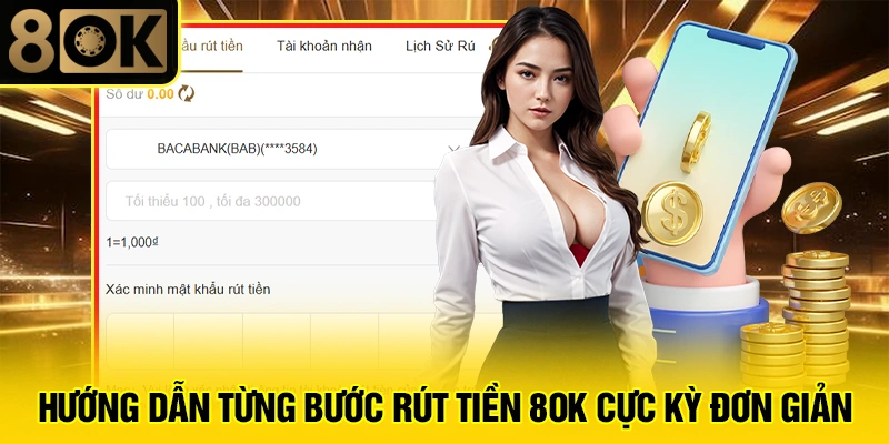 Hướng Dẫn Rút Tiền Tại 8OK 3 Hướng dẫn từng bước rút tiền 8OK cực kỳ đơn giản
