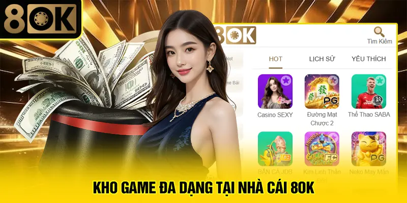 Trang Chủ 10 Kho game đa dạng tại nhà cái 8OK